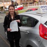 Jessica passed her driving test